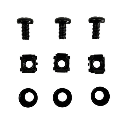 Kit de Tornillos Tuercas y Arandelas de montaje para rack 50 unidades