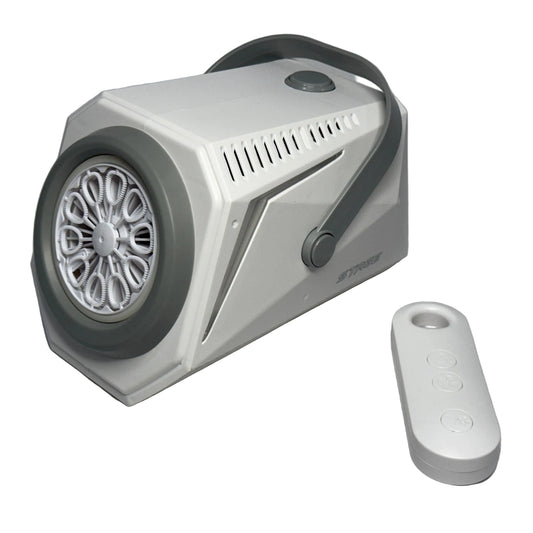 Maquina de Burbujas recargable portatil a control remoto Bubble Machine