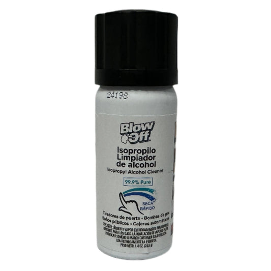 Alcohol Isopropilico Para Fibra Optica Electrónica marca Blow Off 1.4 Onzas
