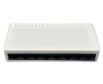 Switch de Redes de 8 puertos 10/100 marca Anera