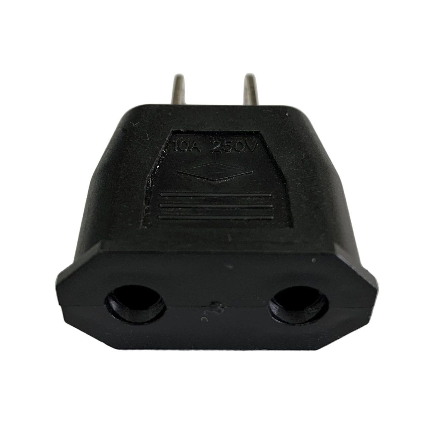 Adaptador Convertidor Enchufe Redondo A Plano Europeo a Americano