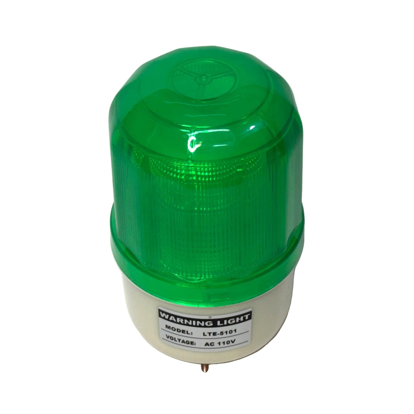 Luz Intermitente Baliza Licuadora de Advertencia LED 110 V color verde