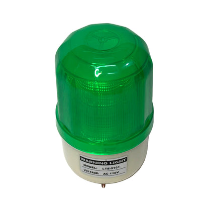 Luz Intermitente Baliza Licuadora de Advertencia LED 110 V color verde