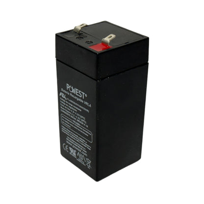 Bateria Recargable 4 V 4.0 Ah sellada marca Powest