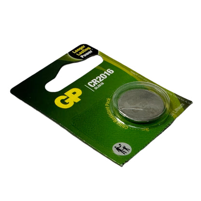 Pila de Litio tipo moneda o boton CR2016 marca GP
