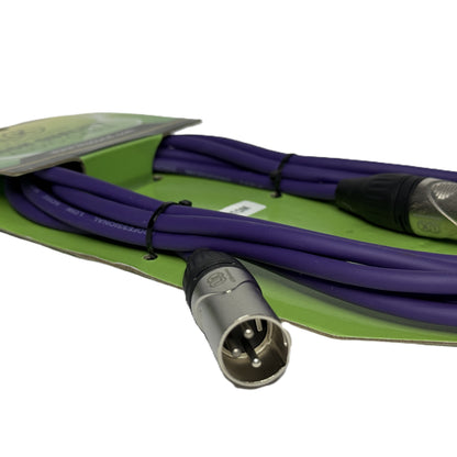 Cable de Audio Canon conectores XLR macho hembra 3 metros