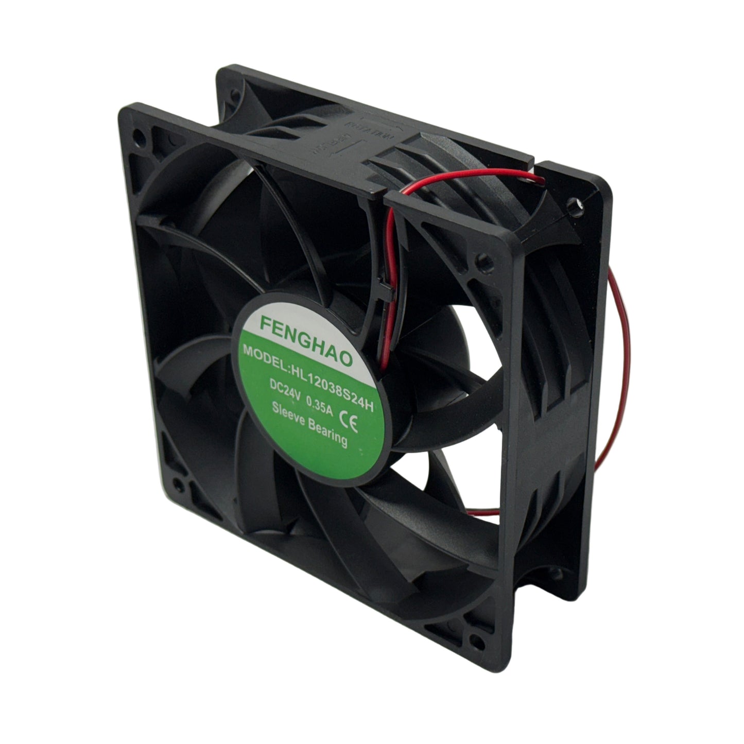 Ventilador 24 Vdc 0.35 Amperios tamaño 12 x 12 x 3.8 cm