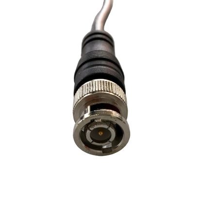 Cable con terminal BNC a 2 terminales lagarto 50 cm de longitud