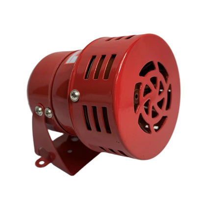 Sirena para Alarma funcionamiento a 12 Vdc Color Roja