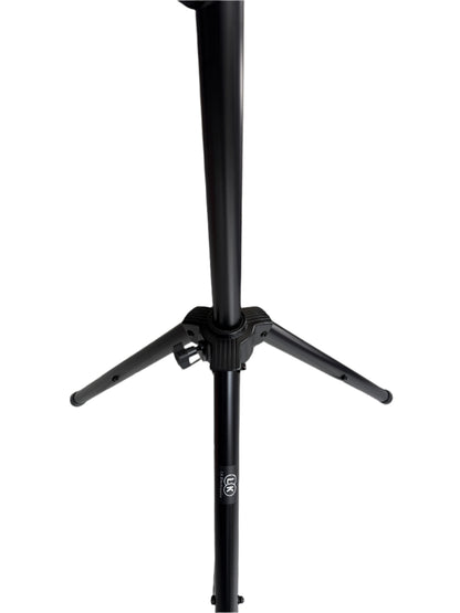 Pedestal de piso metalico para caja amplificada color negro