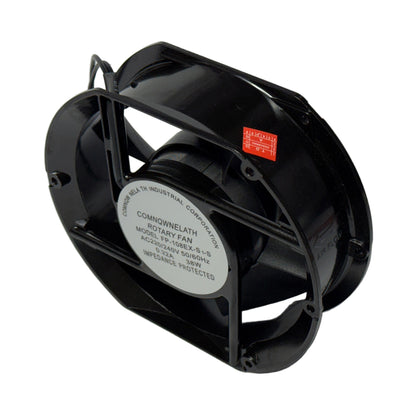 Ventilador semi circular 220 Vac 38 W de 17.2 cm de diametro