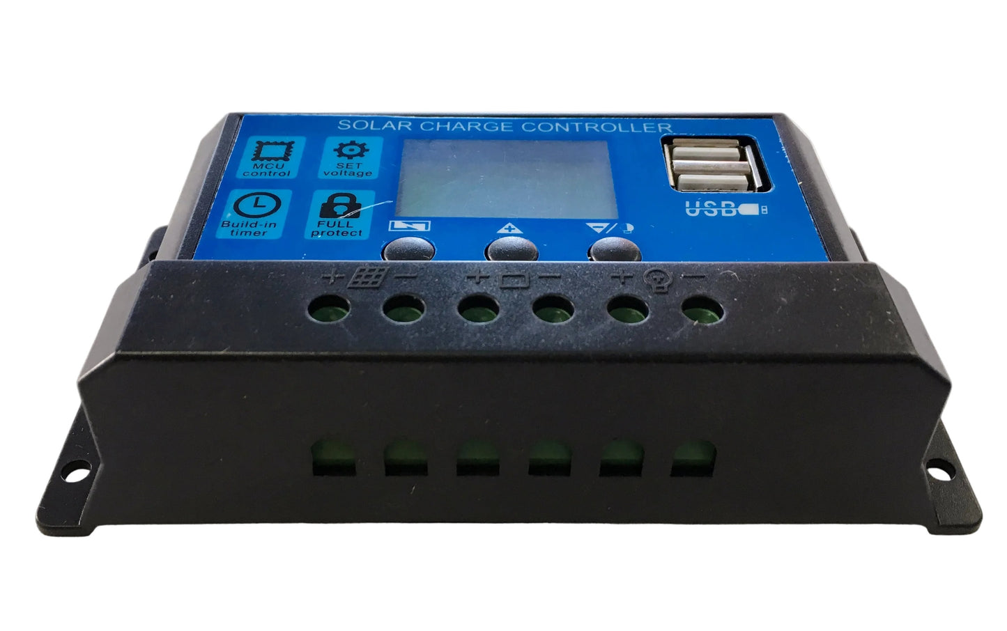 Controlador de Carga Solar PWM de 10 A para panel solar