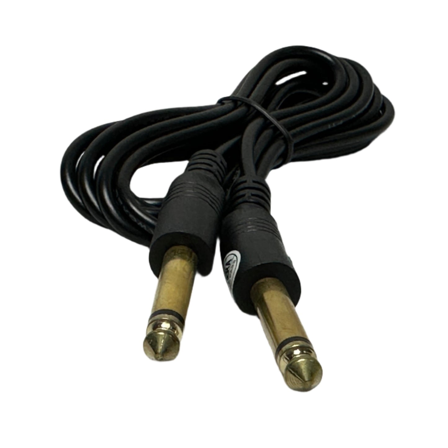 Cable de Audio conector 6.3 mm mono 1/4 de pulgada ambos extremos 2 metros