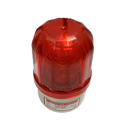 Luz Intermitente Baliza Licuadora de Advertencia LED 110 V color rojo