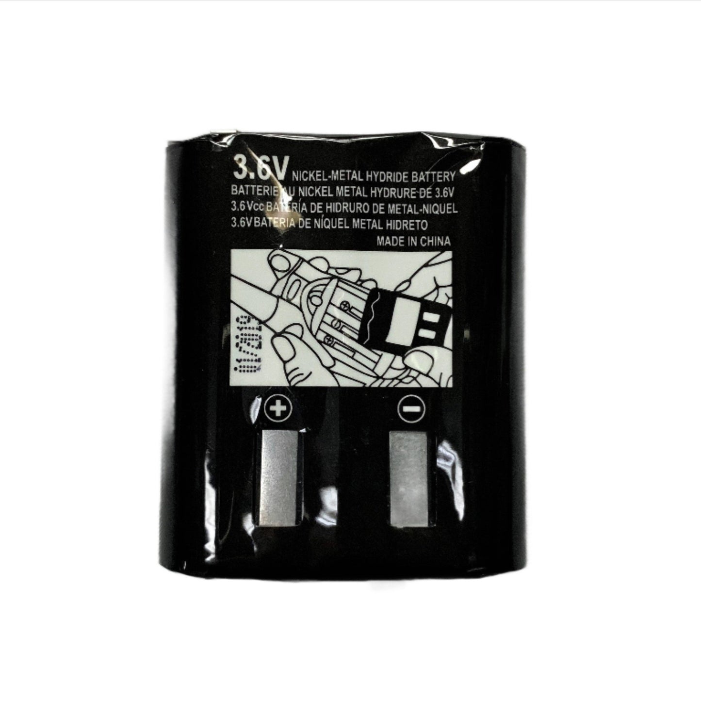 Bateria Recargable para Radio Motorola 3.6 V 1000 mAh 3 AA