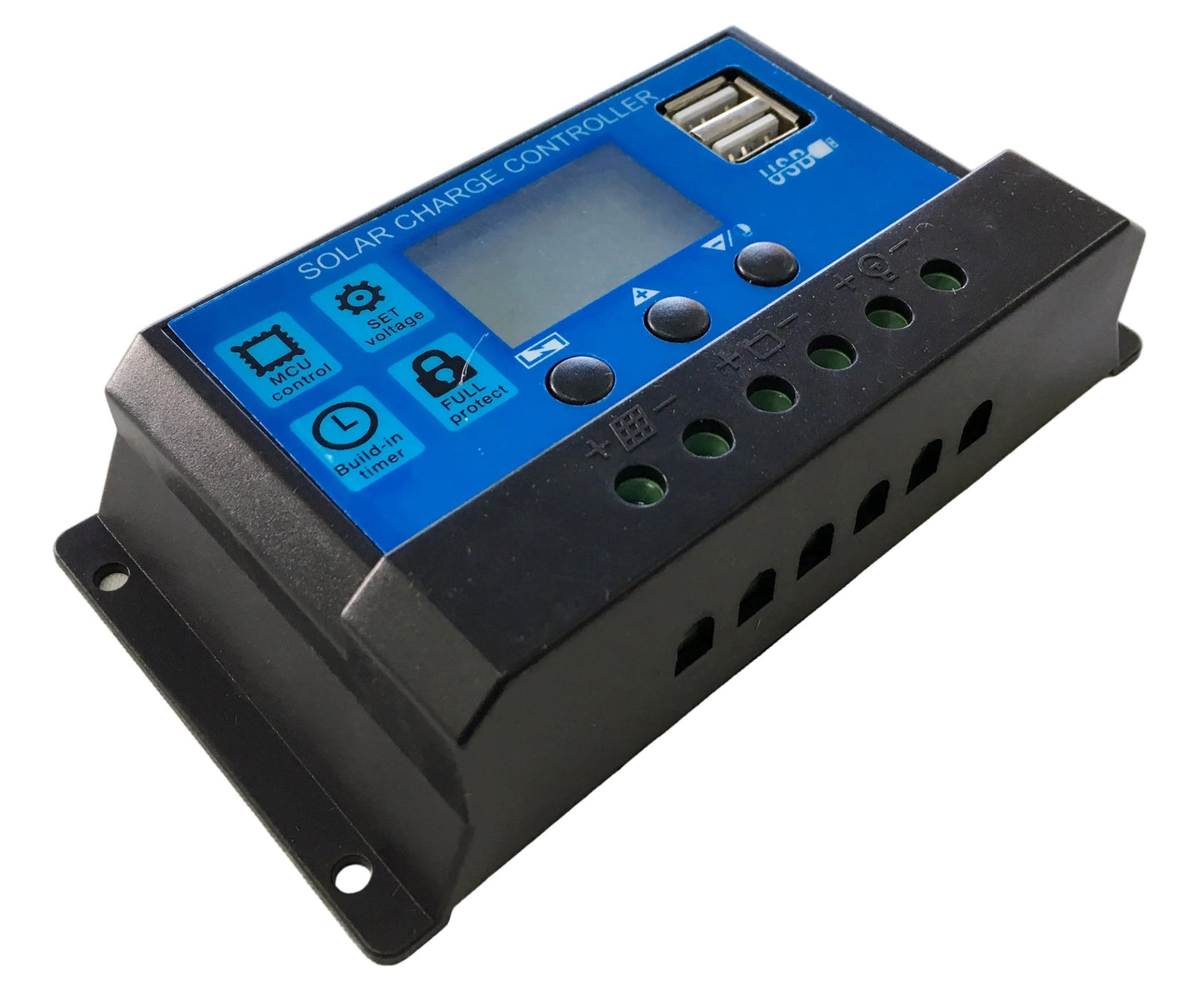 Controlador de Carga Solar PWM de 10 A para panel solar