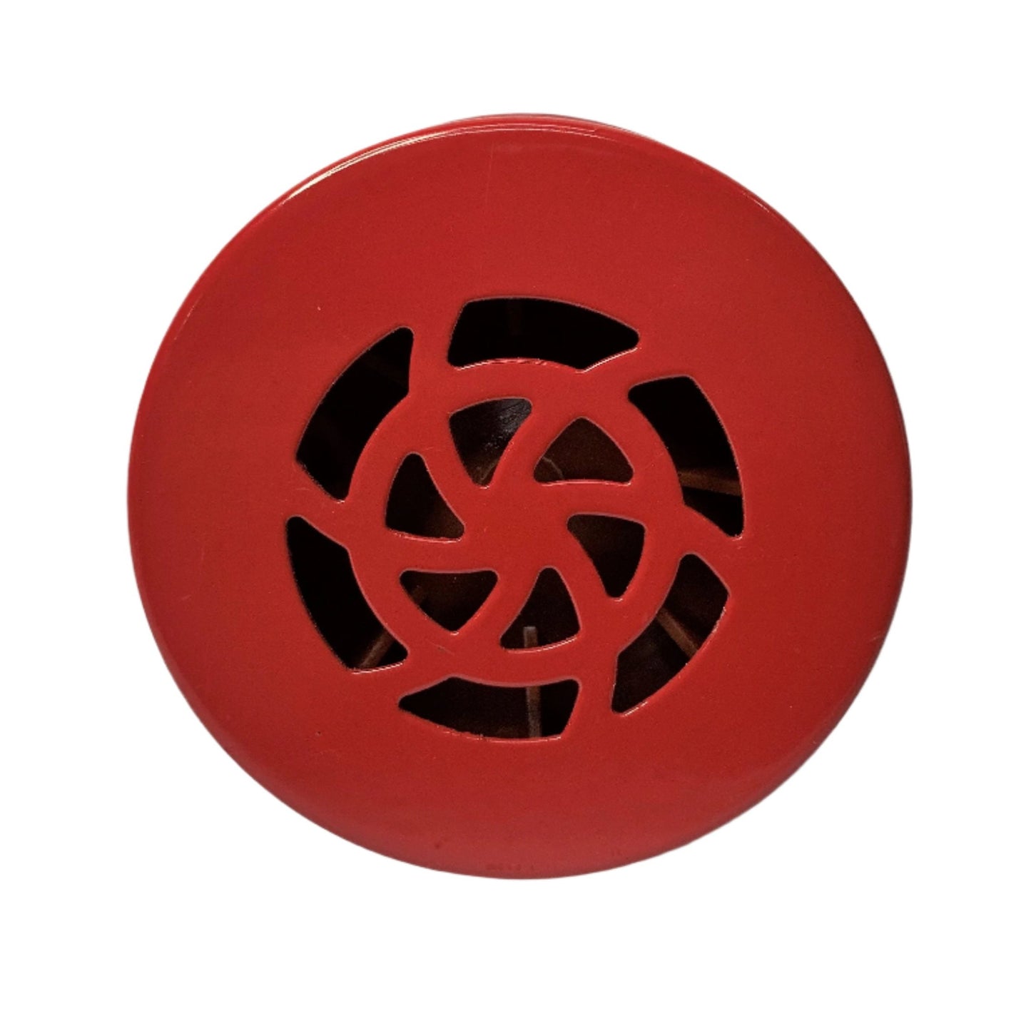 Sirena para Alarma funcionamiento a 12 Vdc Color Roja
