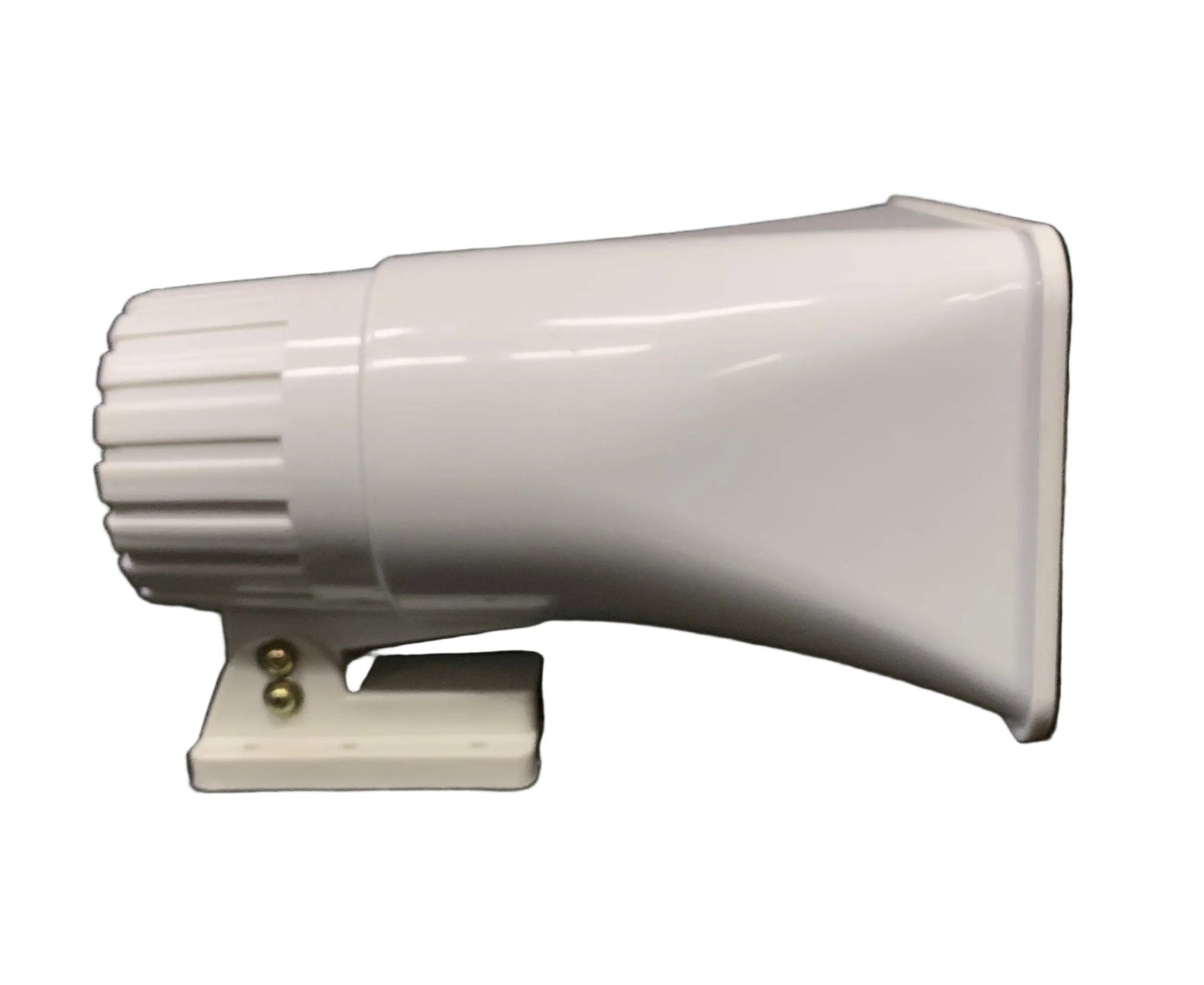 Corneta Blanca Rectangular de Perifoneo con driver 40 W