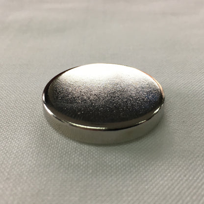 Iman de Neodimio Redondo 2.5 cm de diamentro x 0.5 cm de alto