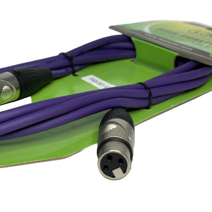 Cable de Audio Canon conectores XLR macho hembra 3 metros