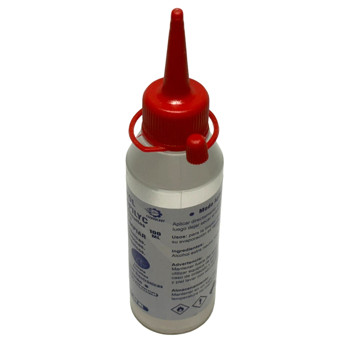 Alcohol Isopropilico Para Fibra Optica Electronica 100 ml