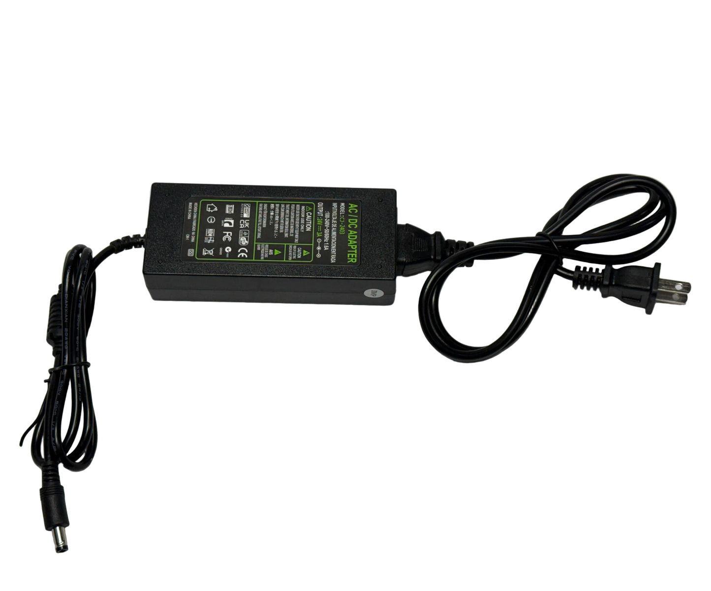 Adaptador Fuente de Voltaje Fijo 24 Voltios DC 3 Amperios