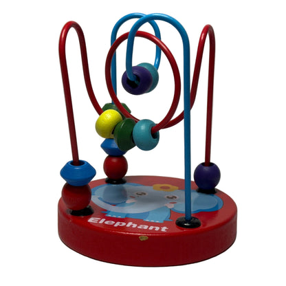 Laberinto de Alambre con Bolitas Juguete Didactico Sensorial