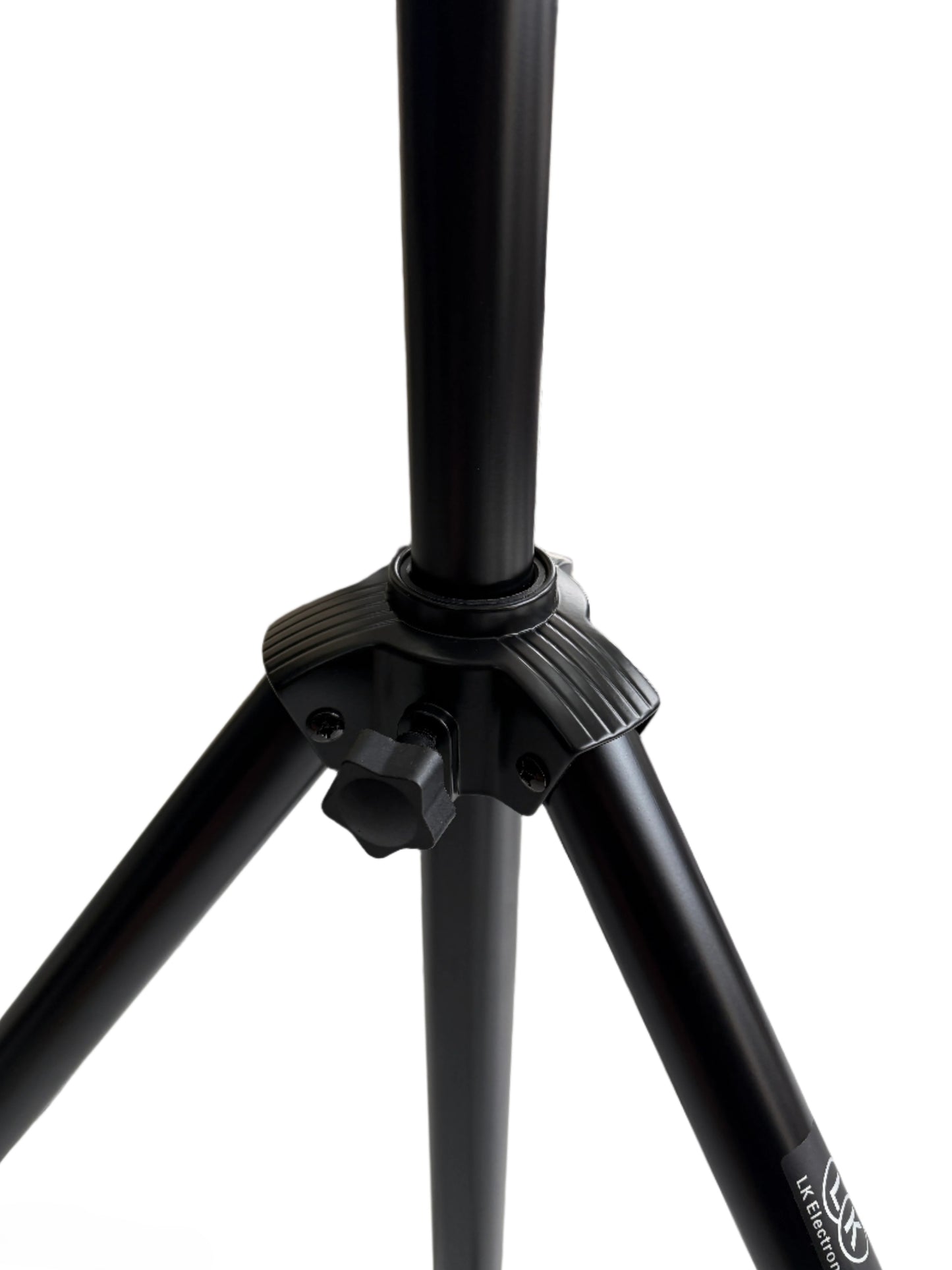 Pedestal de piso metalico para caja amplificada color negro