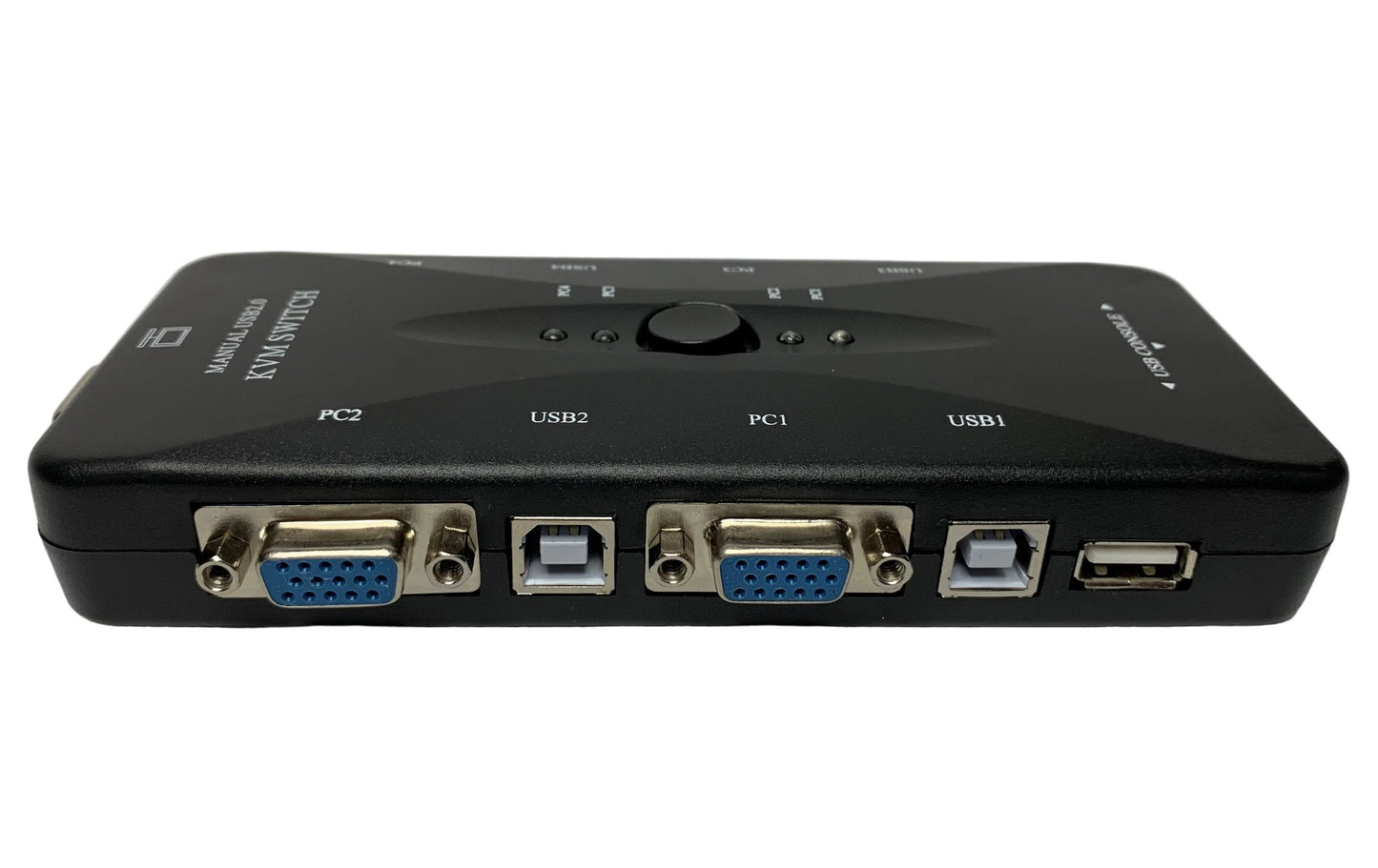 Switch KVM USB y VGA Teclado Mouse Video de 4 puertos