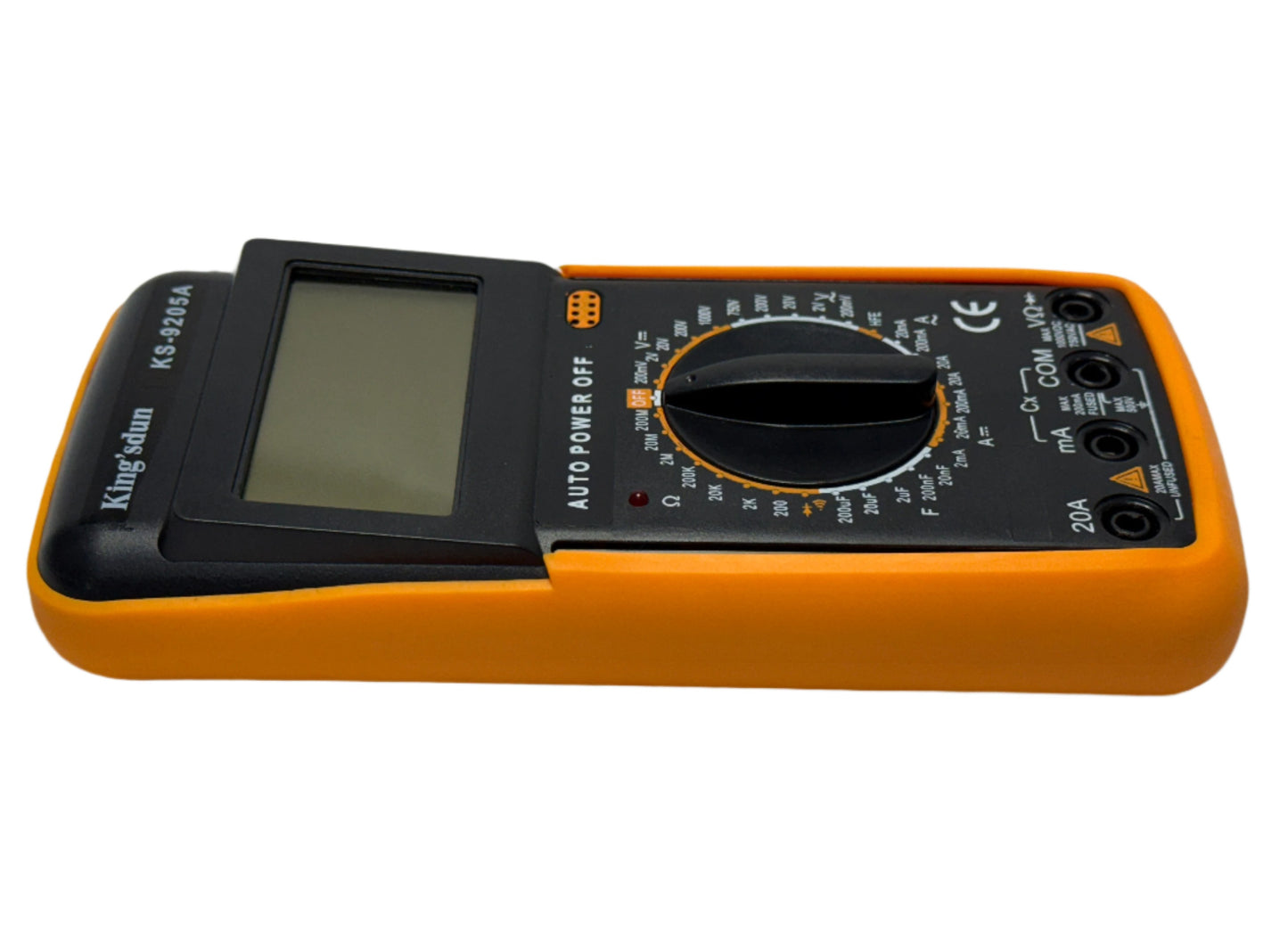 Multimetro Digital con Pito Continuidad Capacitancia King'sdun