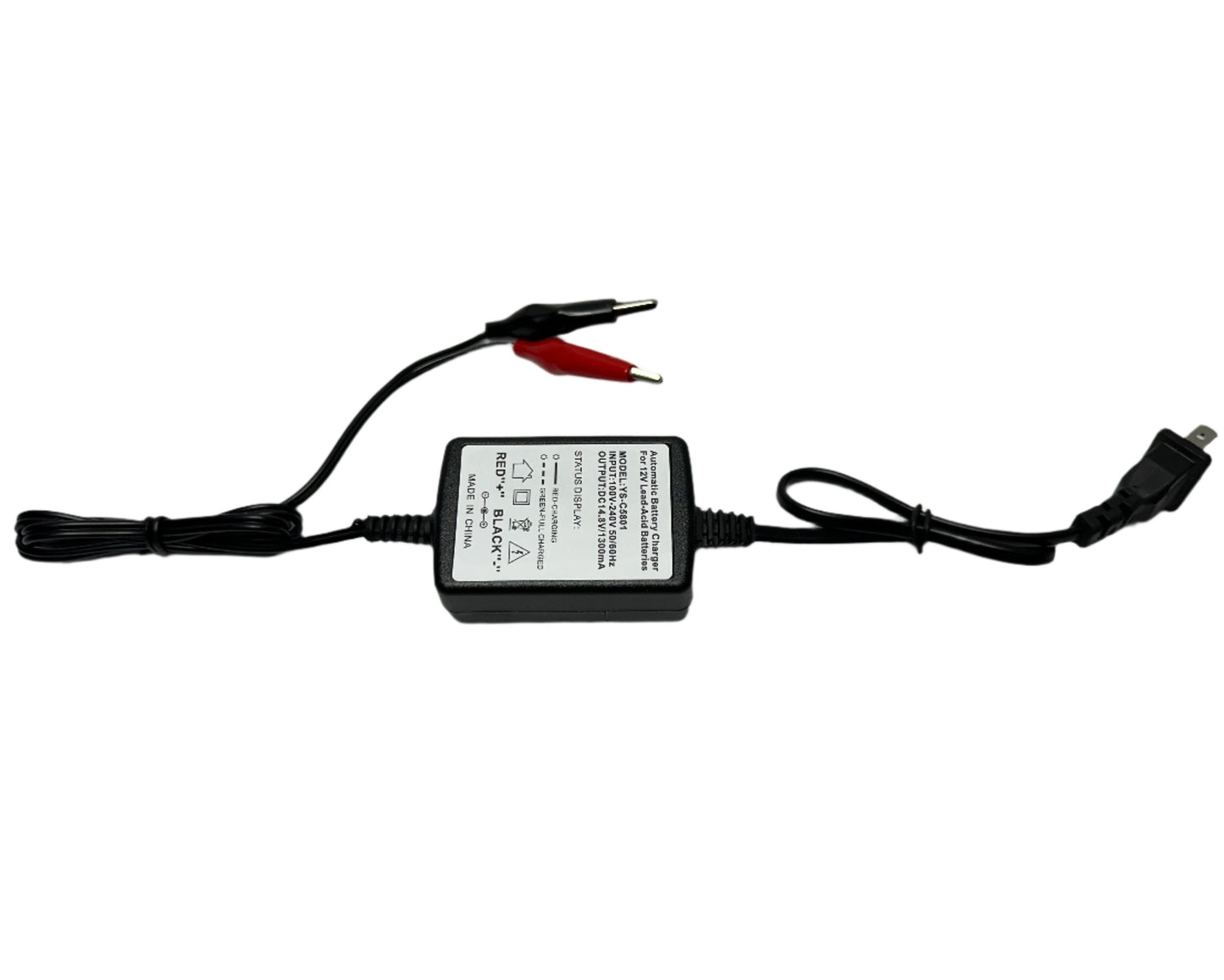 Cargador Automatico para Bateria Recargable de 12 Vdc