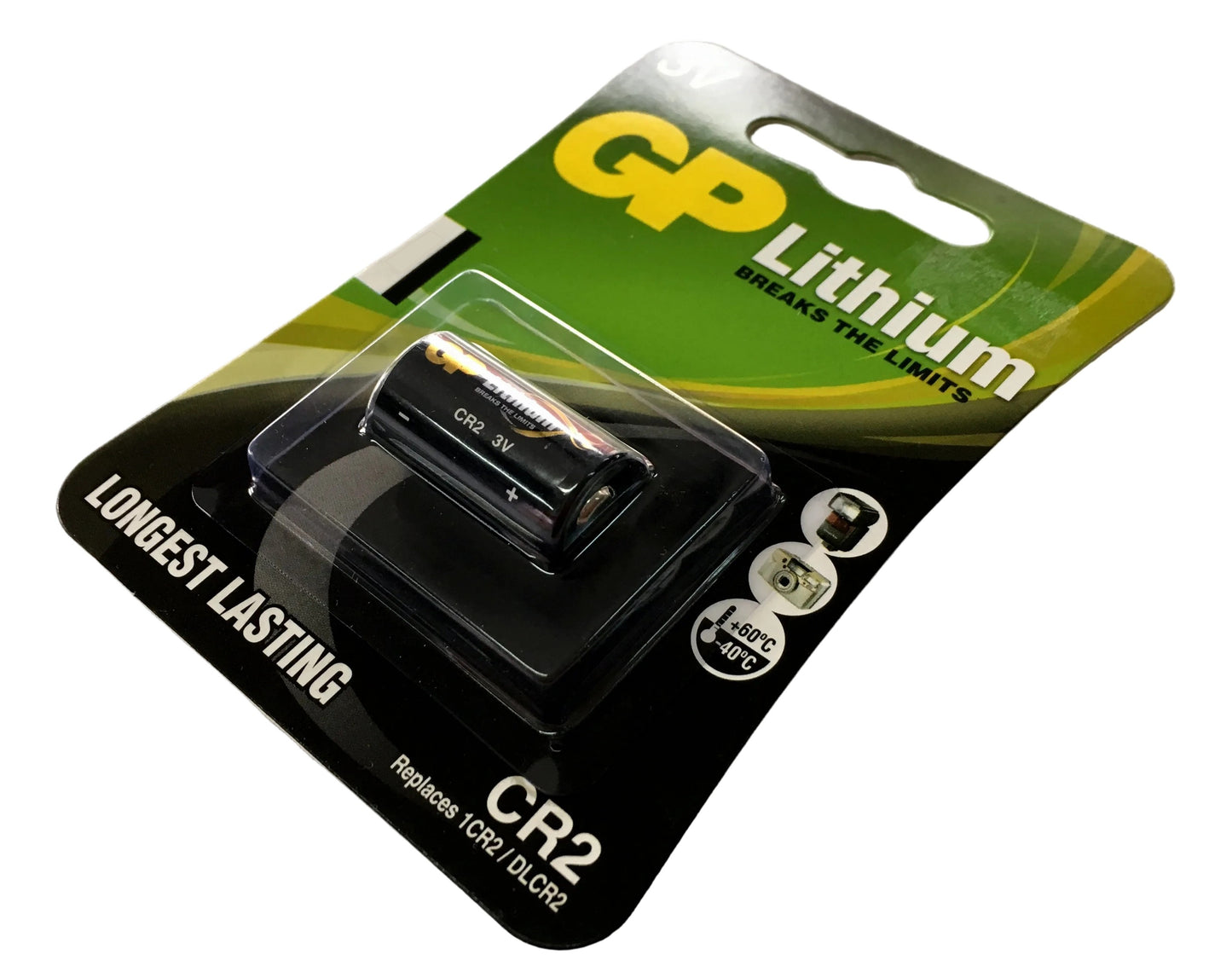 Pila de Litio 3V modelo CR2 marca GP