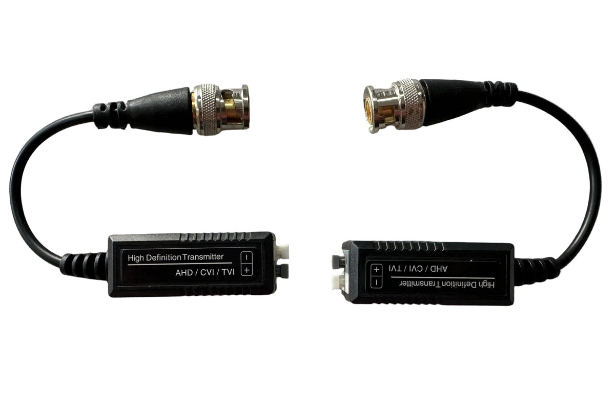 Video Balun HD pasivo con cable de conector BNC a UTP