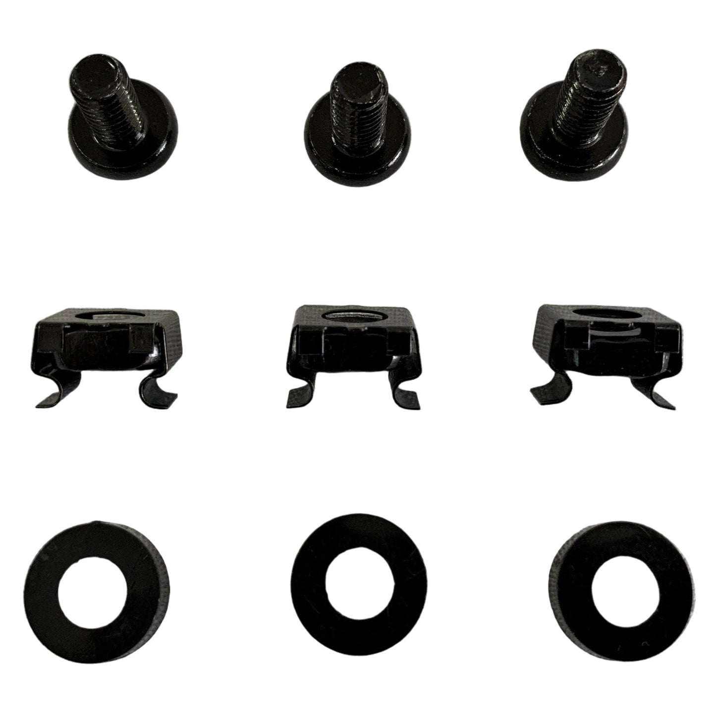 Kit de Tornillos Tuercas y Arandelas de montaje para rack 50 unidades