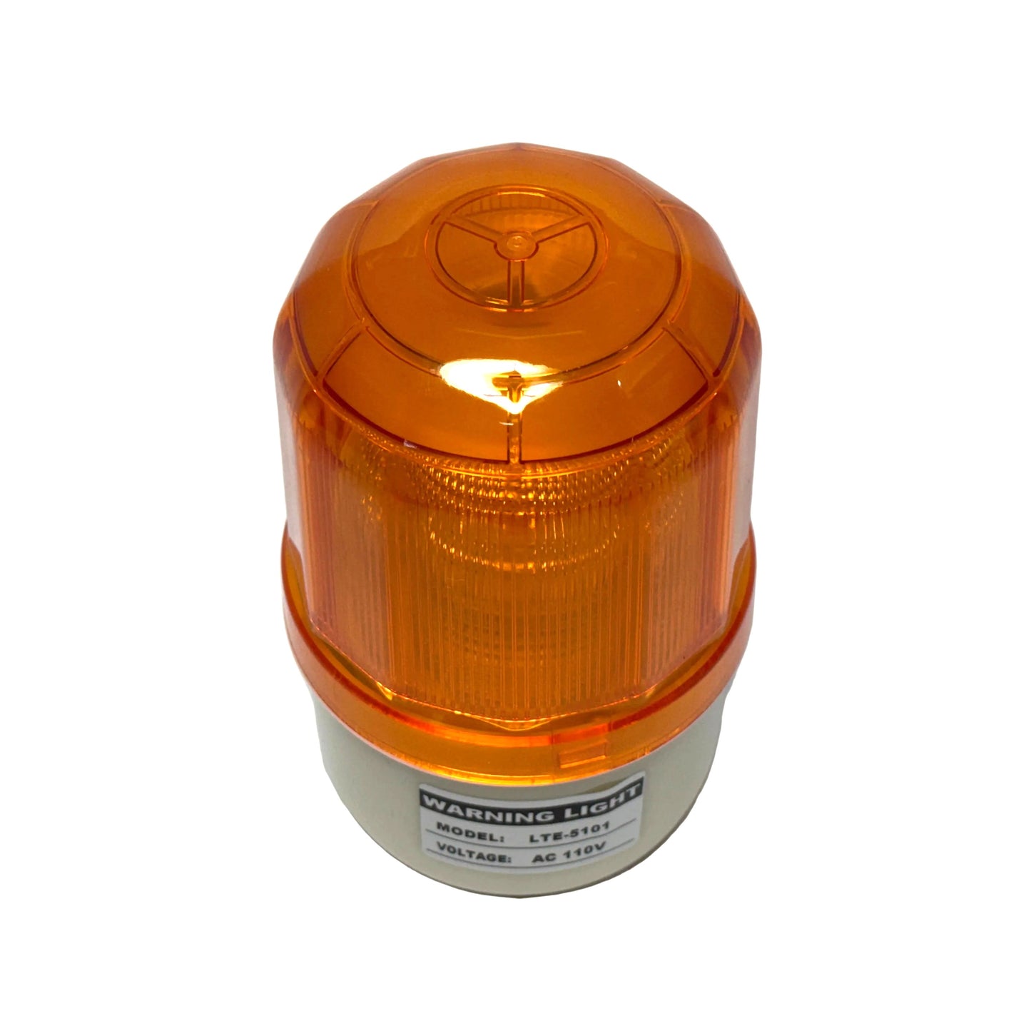Luz Intermitente Baliza Licuadora de Advertencia LED 110 V color Amarillo