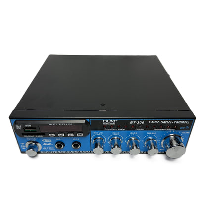 Amplificador de Perifoneo 30 W con Bluetooth Radio FM USB y MP3