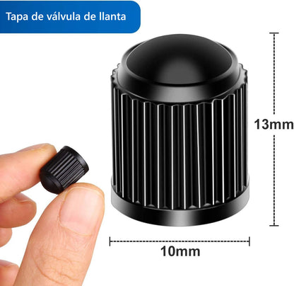 Tapa Tapon De Valvula De Llantas Neumaticos 4 Unidades