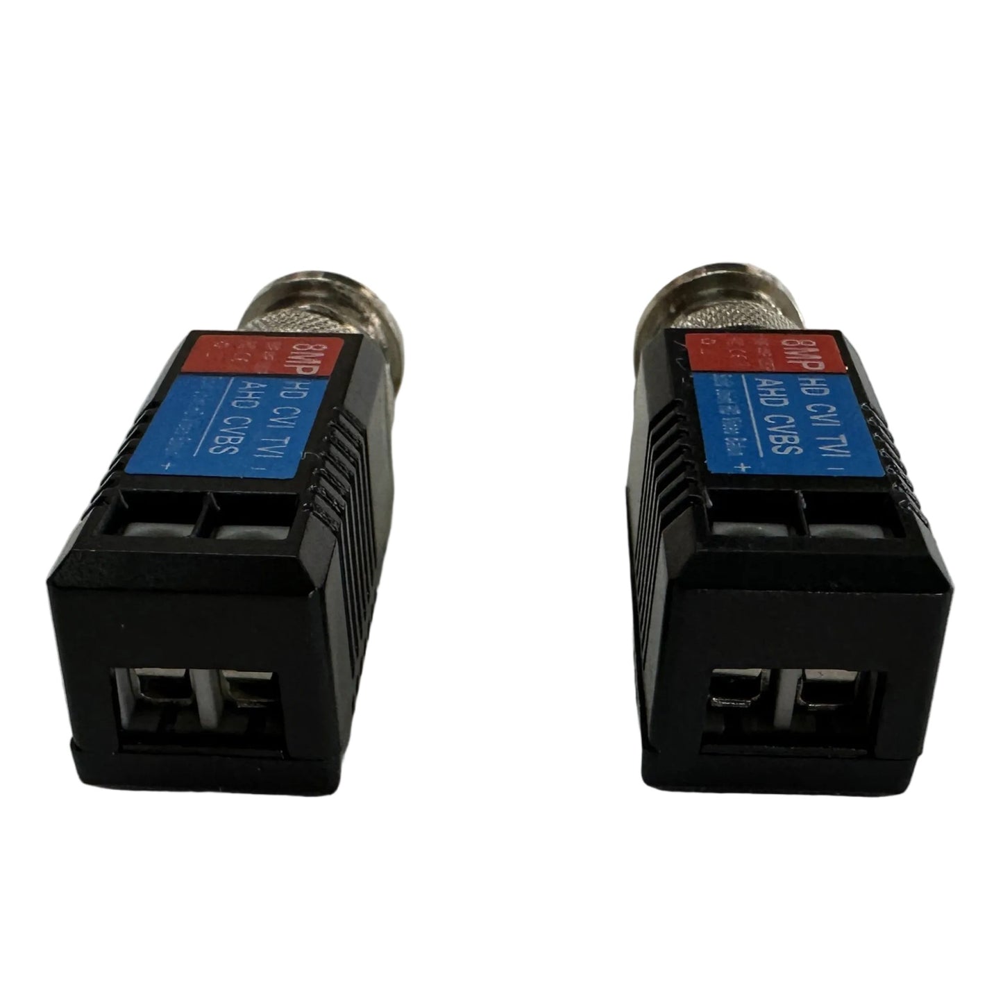 Video Balun HD pasivo 8 MP de BNC a UTP conectores dorados