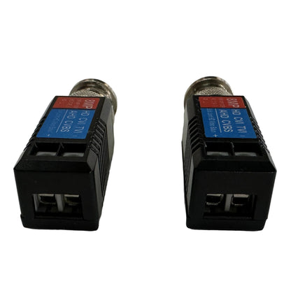 Video Balun HD pasivo 8 MP de BNC a UTP conectores dorados