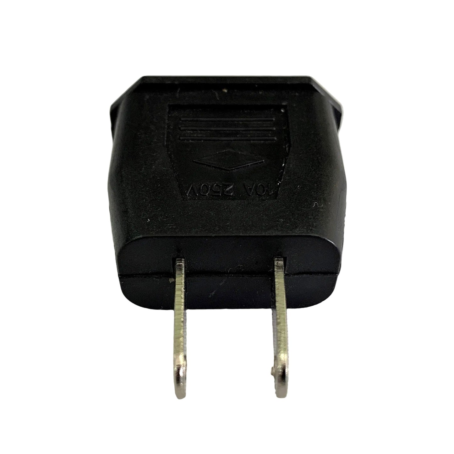 Adaptador Convertidor Enchufe Redondo A Plano Europeo a Americano