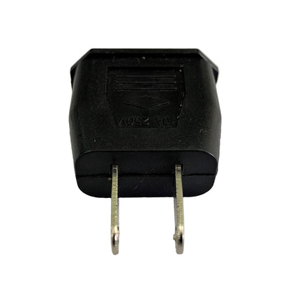 Adaptador Convertidor Enchufe Redondo A Plano Europeo a Americano