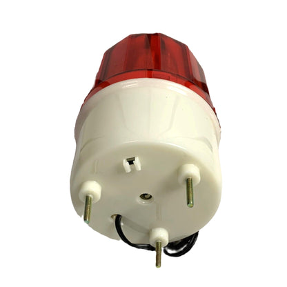 Luz Intermitente Baliza Licuadora de Advertencia LED 110 V color rojo