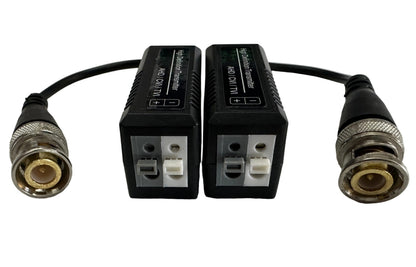Video Balun HD pasivo con cable de conector BNC a UTP