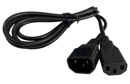 Cable de Energia o de Poder macho - hembra 1.8 metros IEC320C13 a IEC320C14