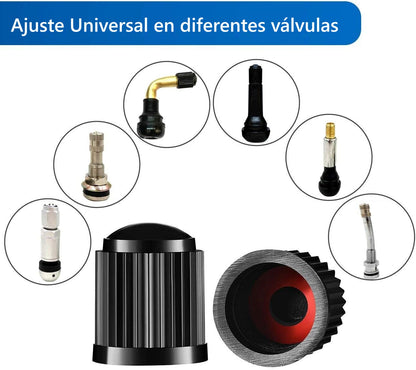 Tapa Tapon De Valvula De Llantas Neumaticos 4 Unidades