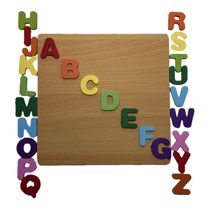 Rompecabezas Infantil Abecedario Didactico de Madera