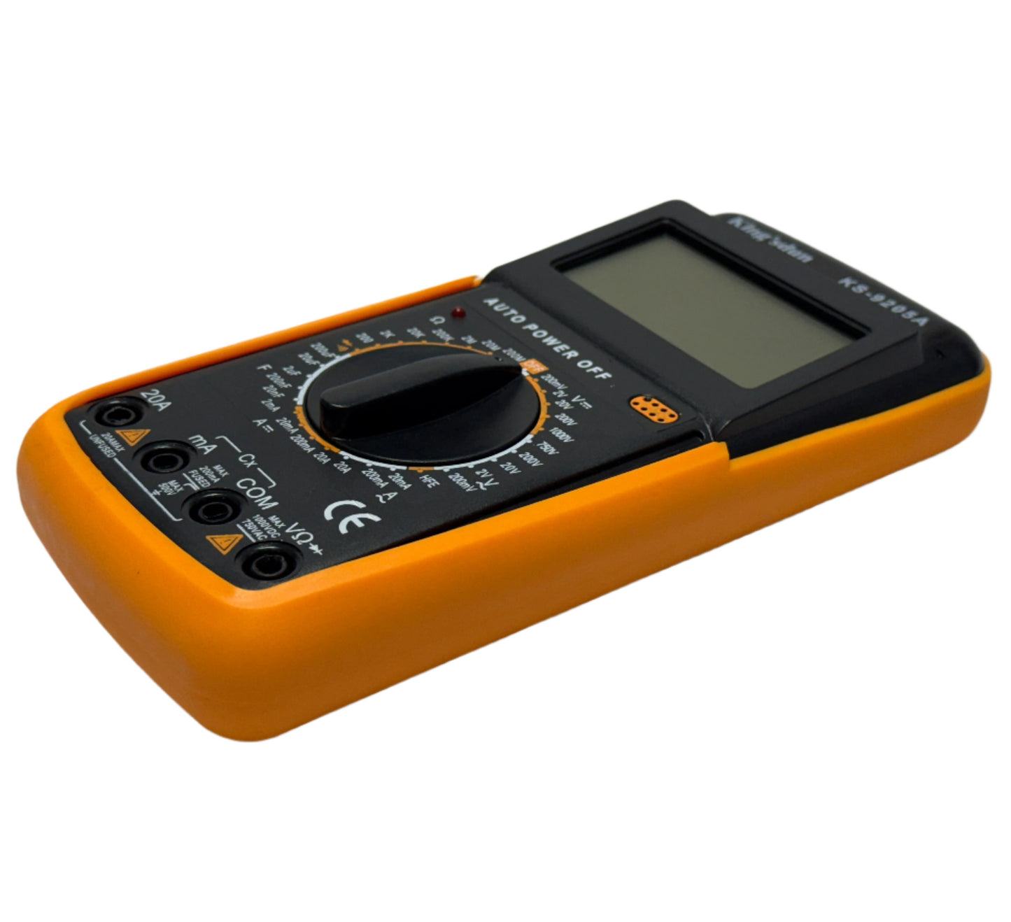 Multimetro Digital con Pito Continuidad Capacitancia King'sdun