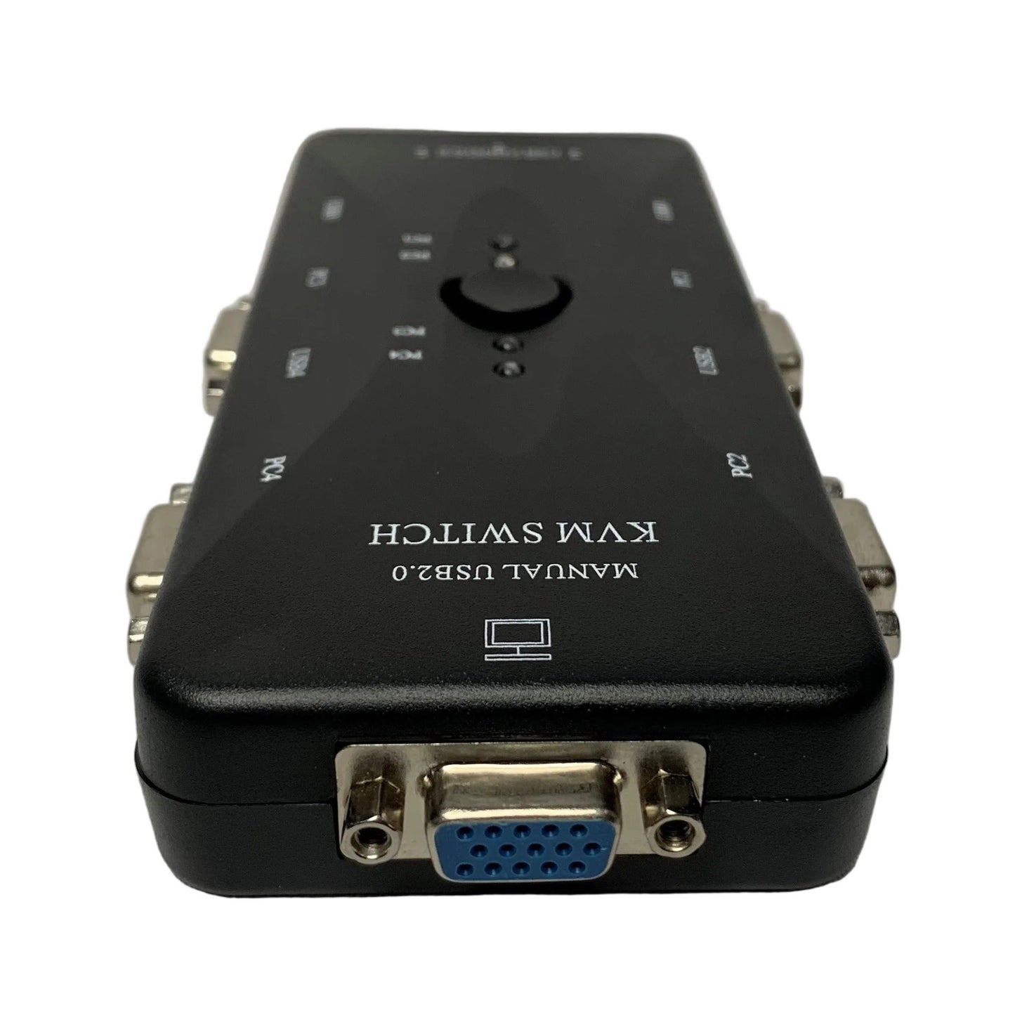 Switch KVM USB y VGA Teclado Mouse Video de 4 puertos