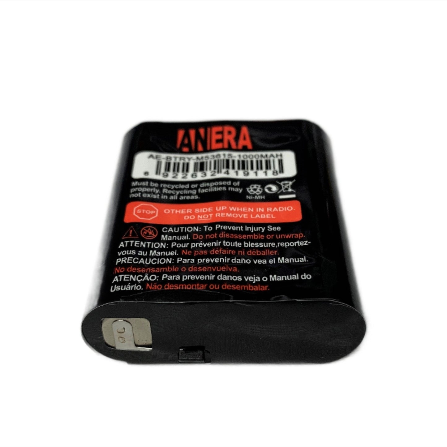 Bateria Recargable para Radio Motorola 3.6 V 1000 mAh 3 AA
