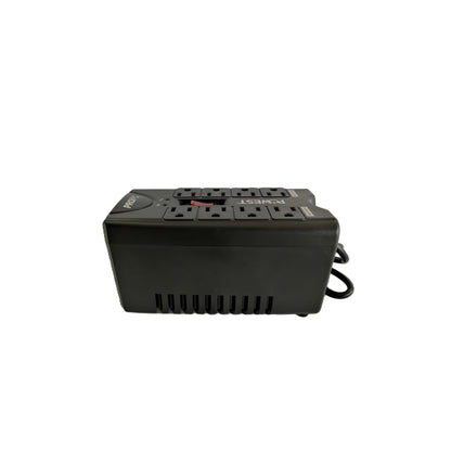 Regulador de Voltaje de 1000 VA 8 tomas marca Powest